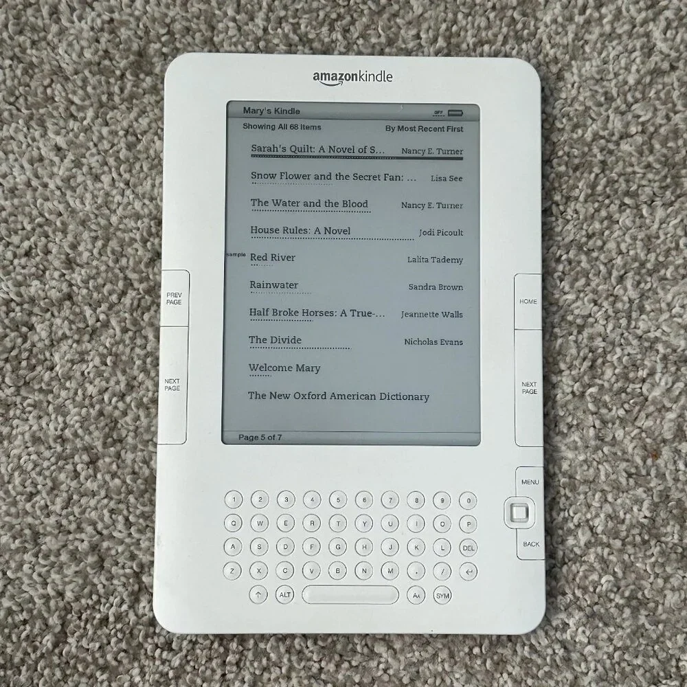 amazon kindle 2nd gen model d00701 📚 2gb